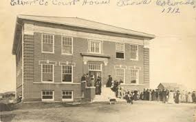 Kiowa Courthouse in 1912