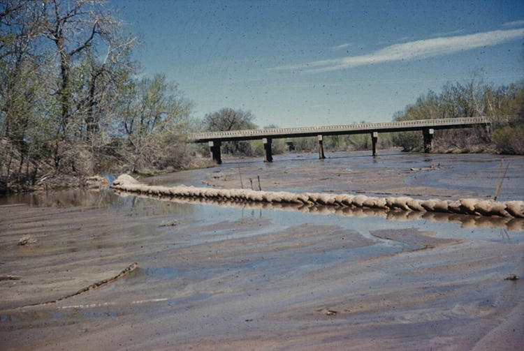 Old Picture of Kiowa Creek